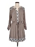 DR2 100% Polyester Paisley Gray Casual Dress Size M - photo 1