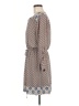 DR2 100% Polyester Paisley Gray Casual Dress Size M - photo 5