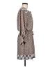 DR2 100% Polyester Paisley Gray Casual Dress Size M - photo 4