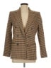 Zara Houndstooth Brown Blazer Size L - photo 1