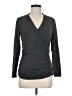 Ann Taylor LOFT Gray Pullover Sweater Size Med Petite - photo 1
