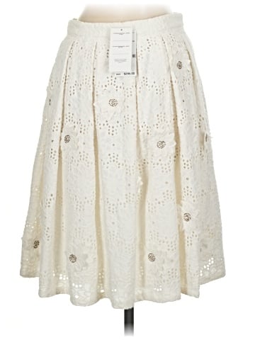MICHAEL Michael Kors Silk Skirt (view 2)