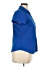 Style&Co 100% Polyester Blue Short Sleeve Blouse Size 14 - photo 4