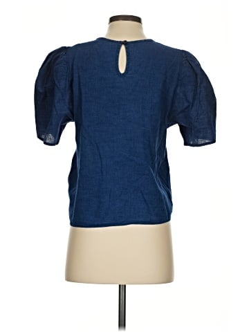 DKNY Jeans Short Sleeve Blouse (view 2)