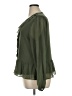 Nine Britton Green Long Sleeve Blouse Size XL - photo 5