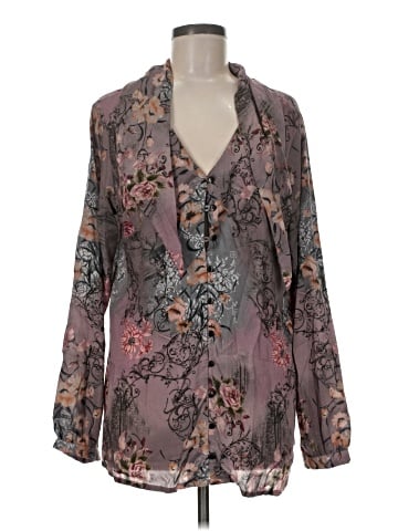Tolani Long Sleeve Blouse (view 1)