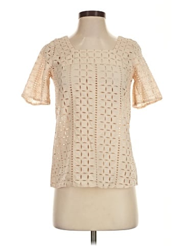 Ann Taylor LOFT Short Sleeve Blouse (view 1)
