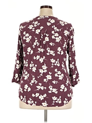 Market and Spruce 3/4 Sleeve Blouse (view 2)