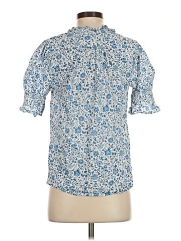 Liberty Art Fabrics for J.Crew Short Sleeve Blouse (view 2)