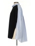 Tibi 100% Wool Color Block Black Wool Pullover Sweater Size S - photo 5