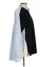 Tibi 100% Wool Color Block Black Wool Pullover Sweater Size S - photo 4