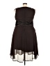 Connected Apparel 100% Polyester Brown Cocktail Dress Size 22 - photo 2