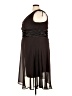 Connected Apparel 100% Polyester Brown Cocktail Dress Size 22 - photo 5