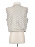 MICHAEL Michael Kors 100% Polyester Print Ivory Vest Size S - photo 2