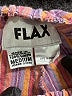 Flax 100% Linen Stripes Orange Linen Pants Size 10 (M) - photo 7