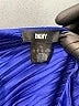 DKNY 100% Polyester Blue Cocktail Dress Size 12 - photo 7