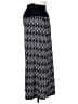 Juniper Ln Print Black Casual Skirt Size M - photo 1