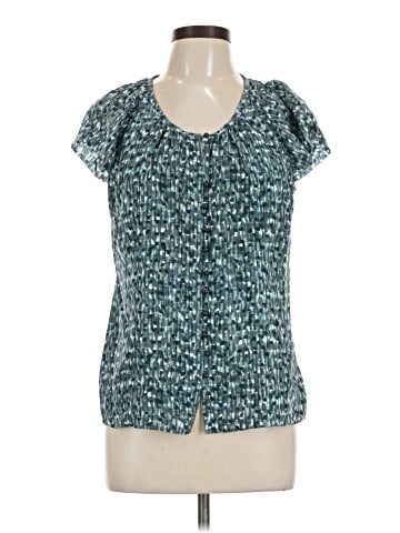 Banana Republic Short Sleeve Silk Top (view 1)
