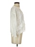 Zara Ivory Long Sleeve Blouse Size S - photo 4