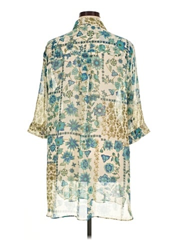 Rose + Olive Short Sleeve Blouse (view 2)