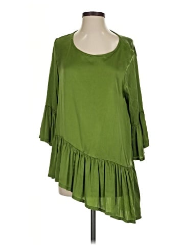 bryn WALKER 3/4 Sleeve Silk Top (view 1)