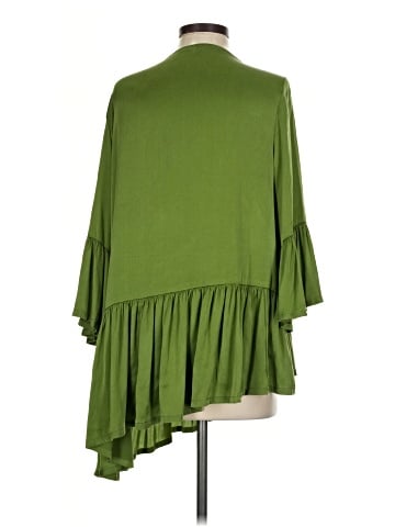 bryn WALKER 3/4 Sleeve Silk Top (view 2)