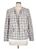 Kasper 100% Polyester Tweed White Blazer Size 16 - photo 1