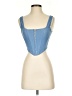 Akira Blue Sleeveless Top Size S - photo 1