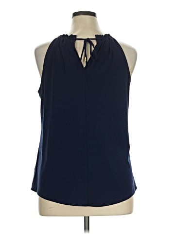 MICHAEL Michael Kors Sleeveless Blouse (view 2)