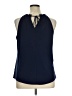 MICHAEL Michael Kors Blue Sleeveless Blouse Size XL - photo 2