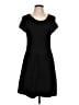 CeCe Solid Black Casual Dress Size L - photo 1
