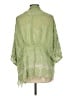 Johnny Was 100% Rayon Green Kimono Size L - photo 2