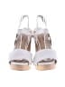 Via Spiga 100% Leather White Wedges Size 7 1/2 - photo 2