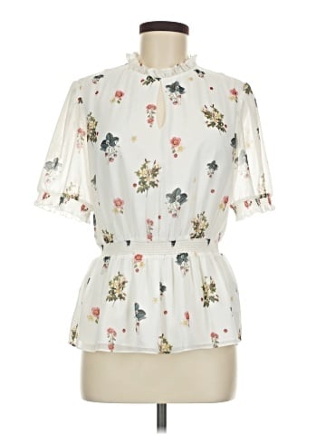 Ted Baker London Short Sleeve Blouse (view 1)