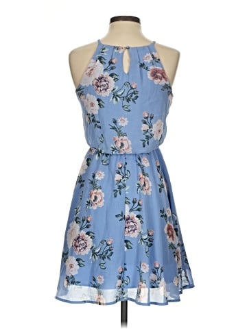 Blue Rain Casual Dress (view 2)