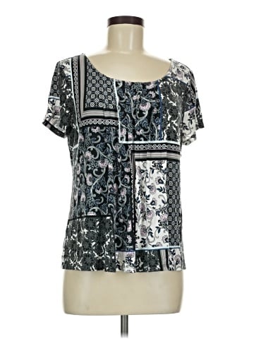 Croft & Barrow Short Sleeve Blouse (view 1)