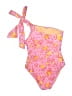 J.Crew Floral Pink One Piece Swimsuit Size 6 - photo 2