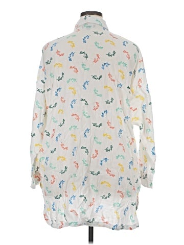 DKNY Long Sleeve Blouse (view 2)