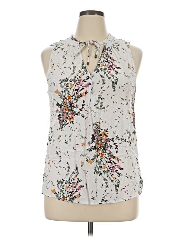 Market and Spruce Sleeveless Blouse (view 1)