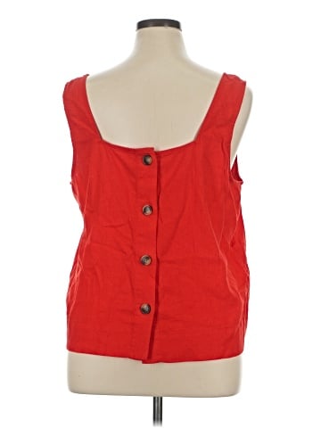 LC Lauren Conrad Sleeveless Blouse (view 2)