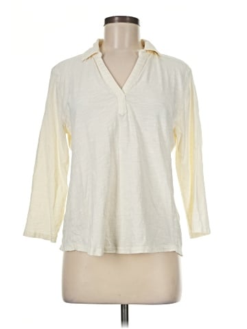 Lands' End 3/4 Sleeve T-Shirt (view 1)
