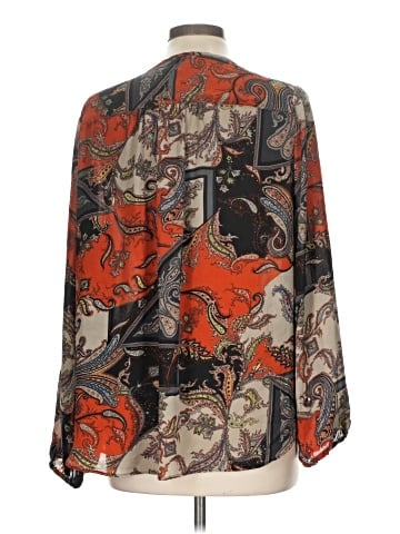 Joan Vass New York Long Sleeve Blouse (view 2)