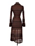 Ramy Brook Chevron-herringbone Brown Casual Dress Size XXS - photo 2