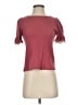Sézane 100% Polyester Burgundy Short Sleeve Top Size XS - photo 1