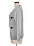 Amazon Essentials Hearts Gray Pullover Sweater Size L - photo 5
