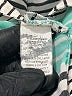 Elementz Stripes Teal 3/4 Sleeve Button-Down Shirt Size L (petite) - photo 8