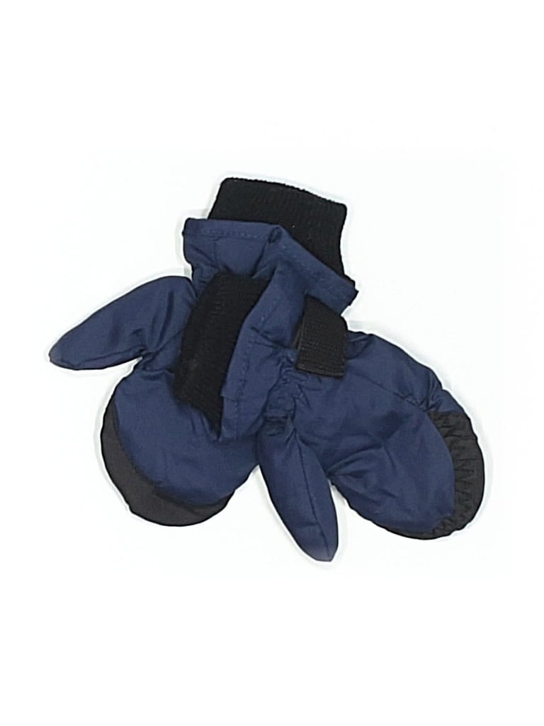 Pre-owned Assorted Brands Kids' Mittens In Blue