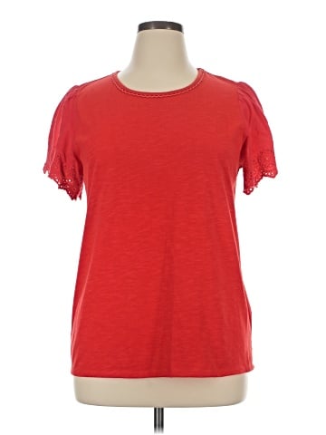 Notations Short Sleeve Top (view 1)
