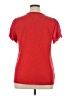 Notations Red Short Sleeve Top Size 1X - photo 2