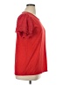 Notations Red Short Sleeve Top Size 1X - photo 4